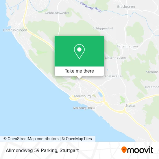 Карта Allmendweg 59 Parking