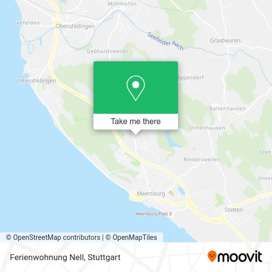 Карта Ferienwohnung Nell