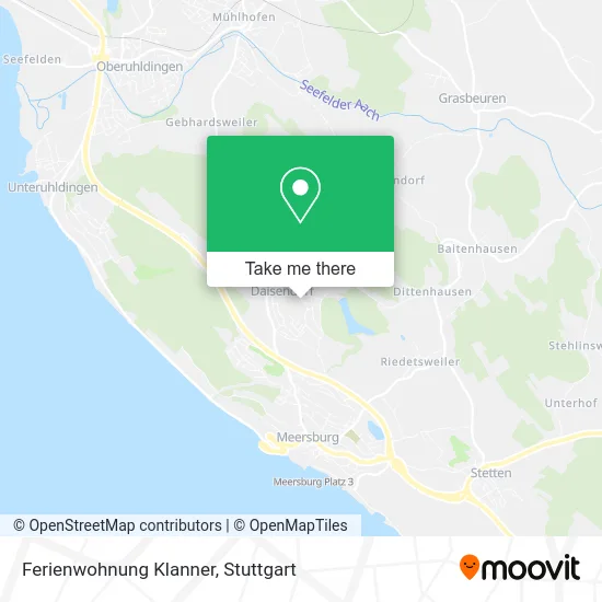 Карта Ferienwohnung Klanner