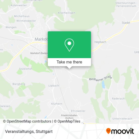 Карта Veranstaltungs