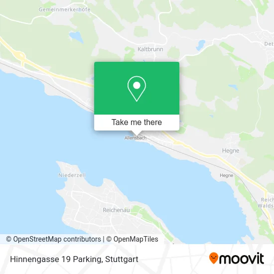 Карта Hinnengasse 19 Parking
