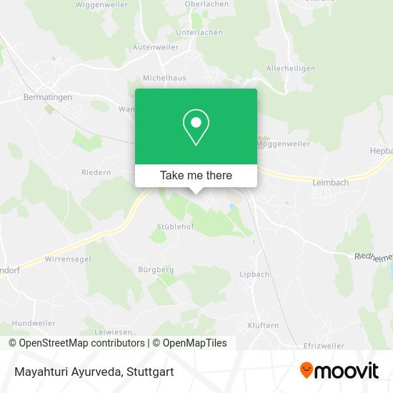 Карта Mayahturi Ayurveda