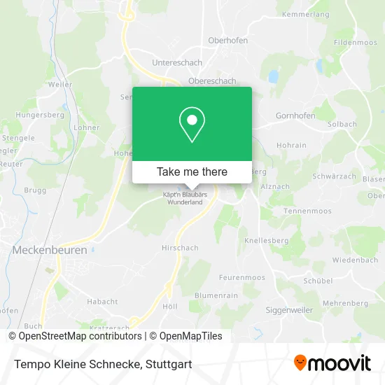 Карта Tempo Kleine Schnecke
