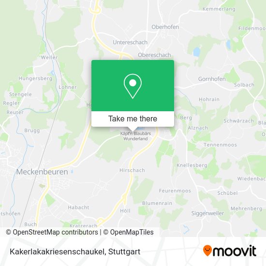 Карта Kakerlakakriesenschaukel
