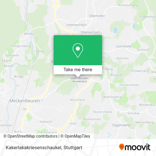 Карта Kakerlakakriesenschaukel