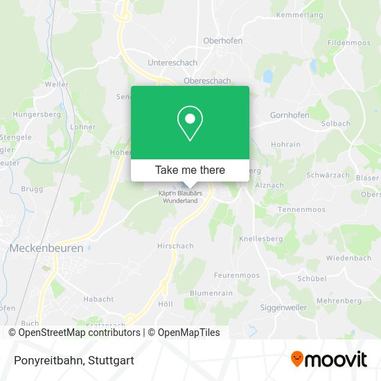 Карта Ponyreitbahn