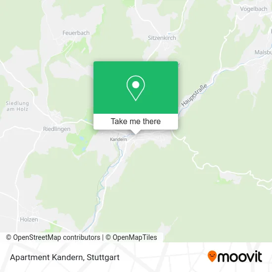Карта Apartment Kandern