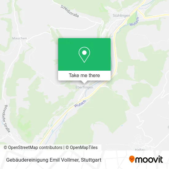 Карта Gebäudereinigung Emil Vollmer