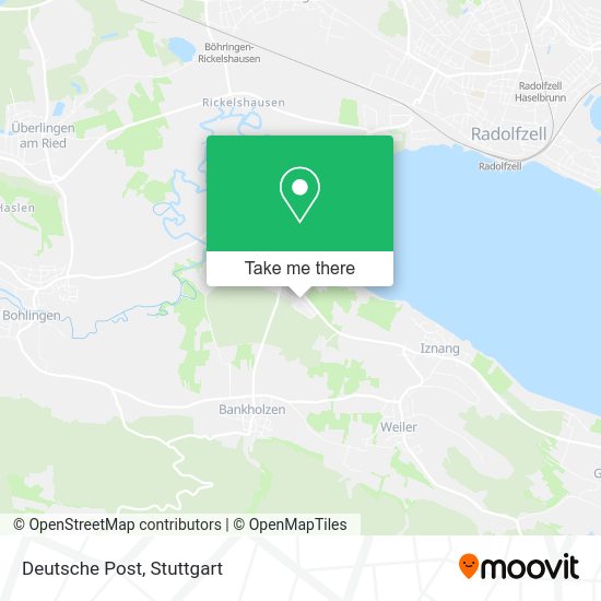 Deutsche Post map
