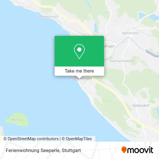 Карта Ferienwohnung Seeperle