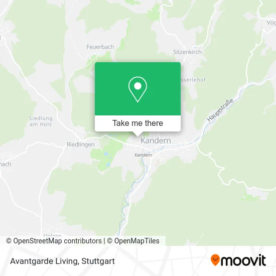 Карта Avantgarde Living