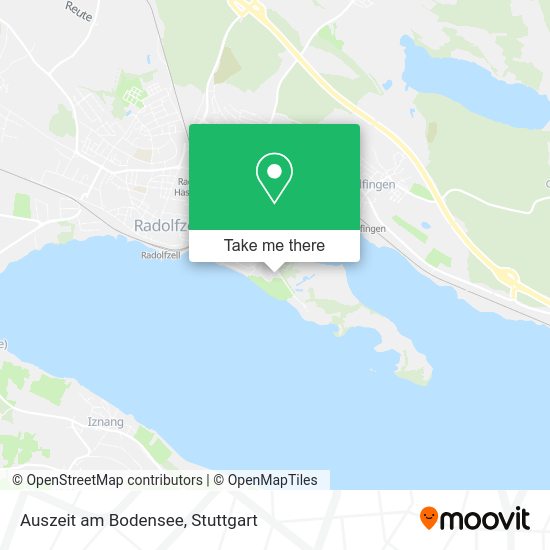 Карта Auszeit am Bodensee