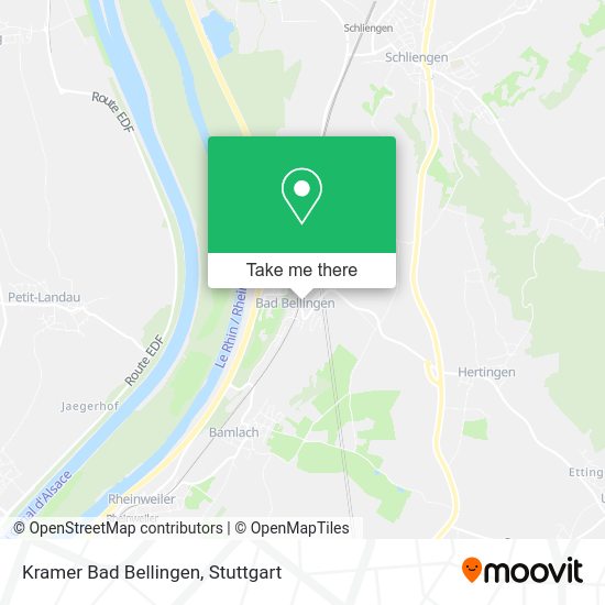 Карта Kramer Bad Bellingen