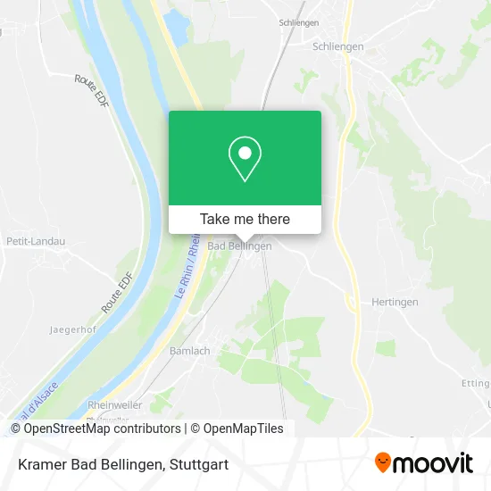 Карта Kramer Bad Bellingen