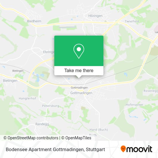 Карта Bodensee Apartment Gottmadingen
