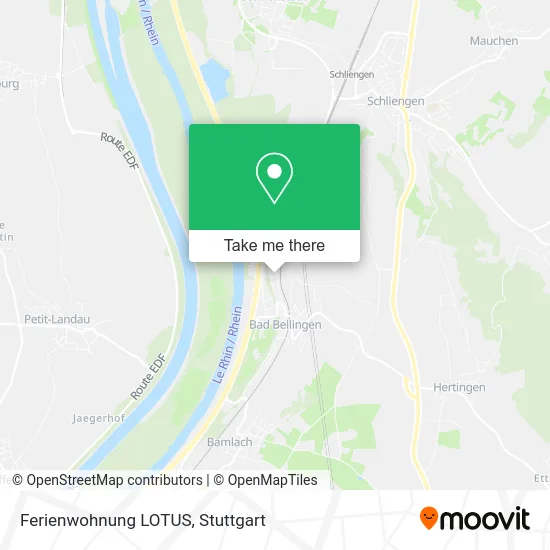 Карта Ferienwohnung LOTUS