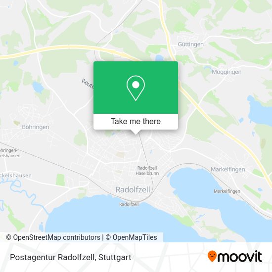 Карта Postagentur Radolfzell
