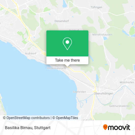 Карта Basilika Birnau