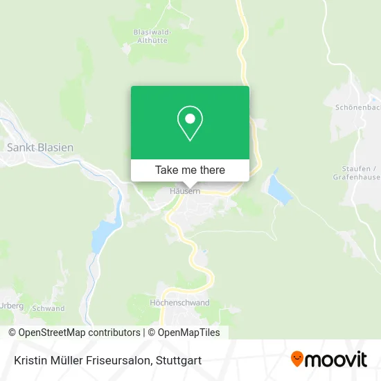 Карта Kristin Müller Friseursalon