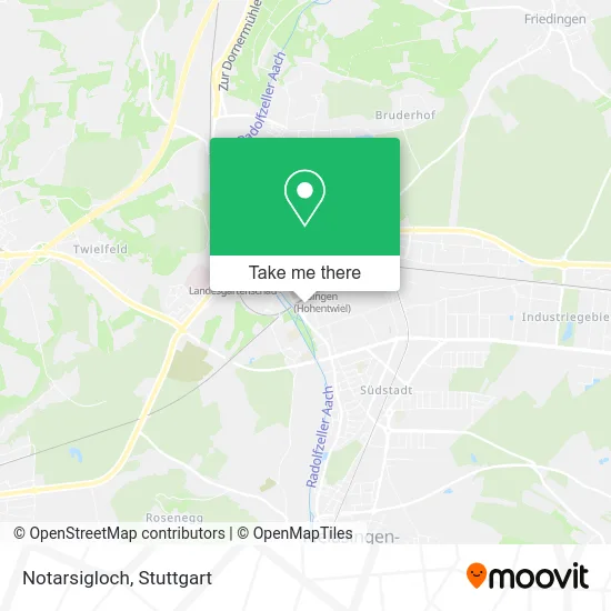 Карта Notarsigloch