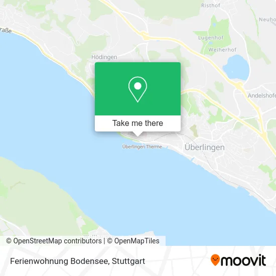 Карта Ferienwohnung Bodensee
