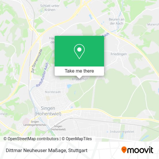 Карта Dittmar Neuheuser Maßage