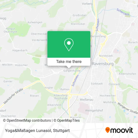 Карта Yoga&Maßagen Lunasol