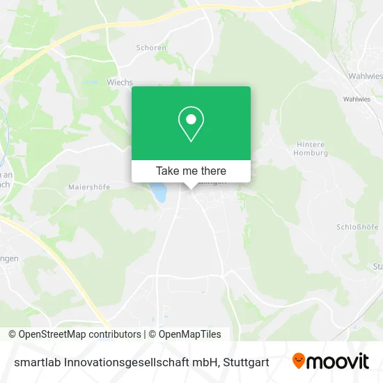 Карта smartlab Innovationsgesellschaft mbH