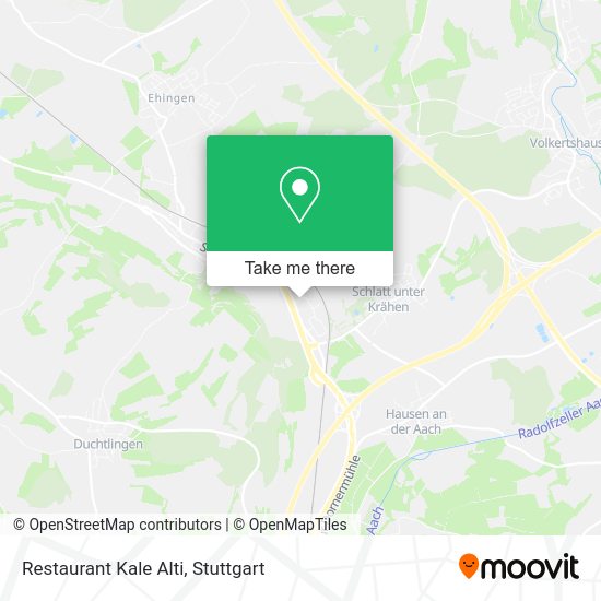 Карта Restaurant Kale Alti
