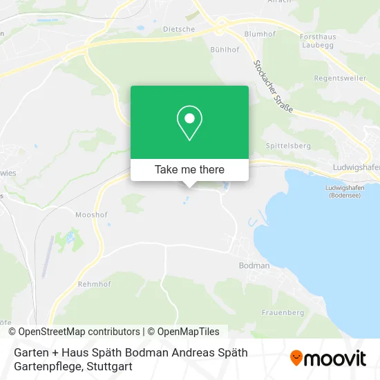 Карта Garten + Haus Späth Bodman Andreas Späth Gartenpflege