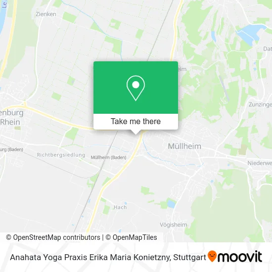 Anahata Yoga Praxis Erika Maria Konietzny map