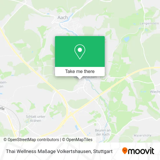 Карта Thai Wellness Maßage Volkertshausen