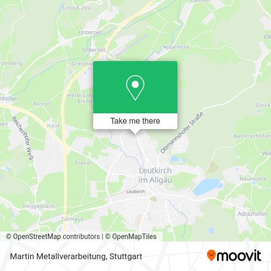 Карта Martin Metallverarbeitung