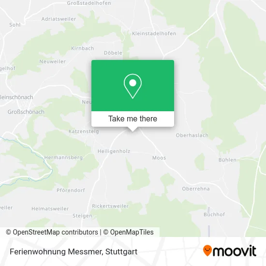 Карта Ferienwohnung Messmer