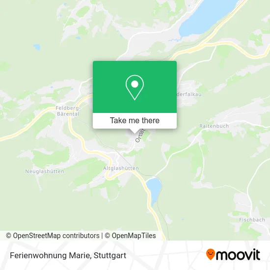 Карта Ferienwohnung Marie