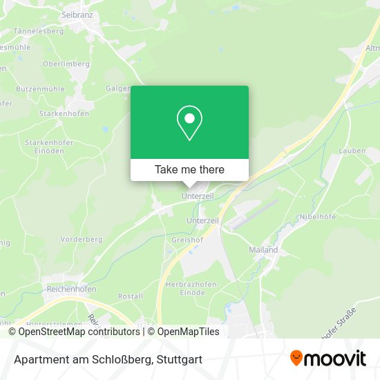 Карта Apartment am Schloßberg