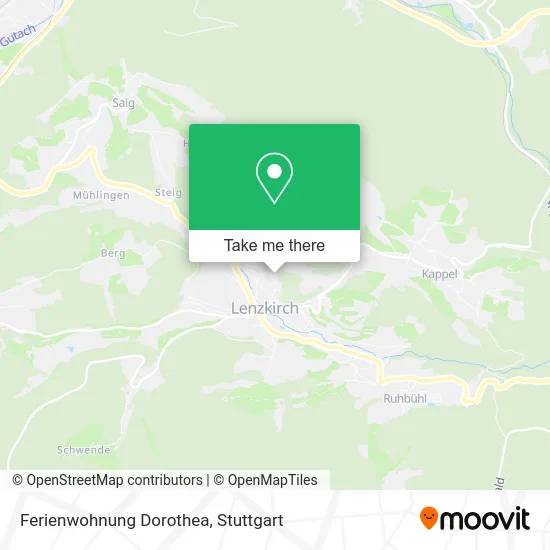 Карта Ferienwohnung Dorothea