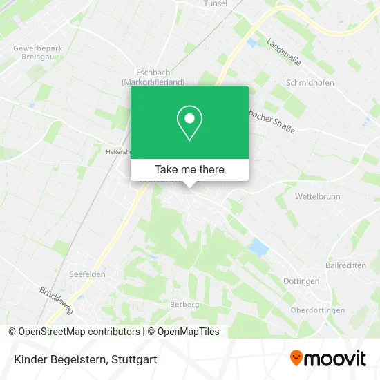 Карта Kinder Begeistern