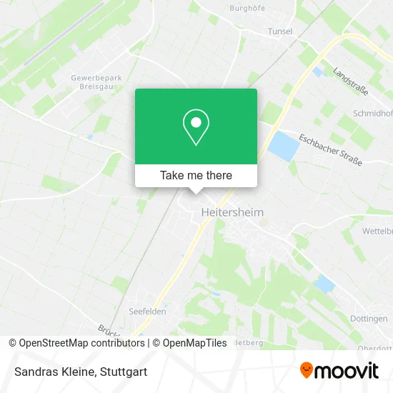 Sandras Kleine map