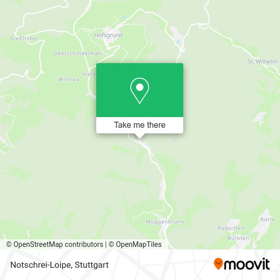 Карта Notschrei-Loipe