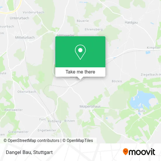 Карта Dangel Bau