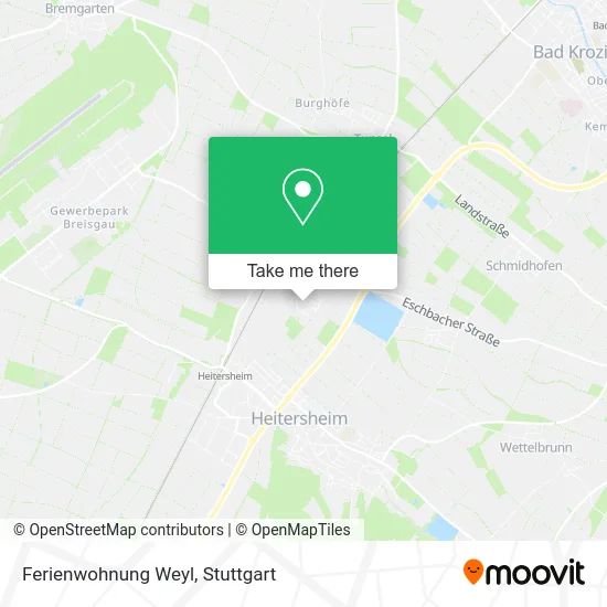 Карта Ferienwohnung Weyl