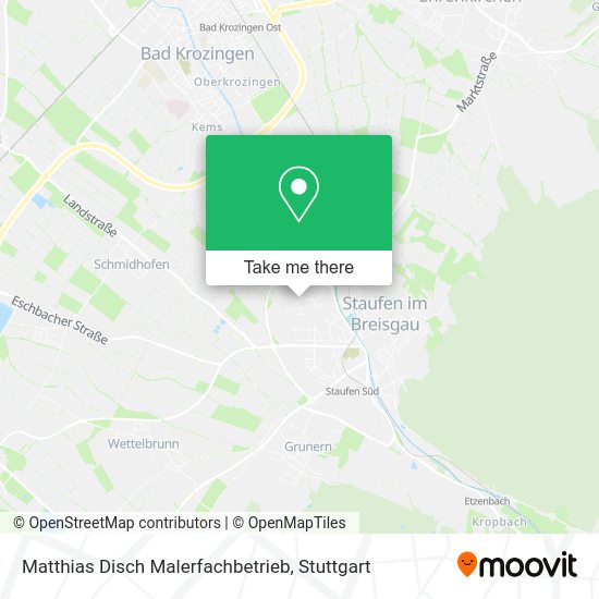 Карта Matthias Disch Malerfachbetrieb