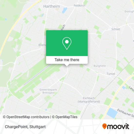 Карта ChargePoint