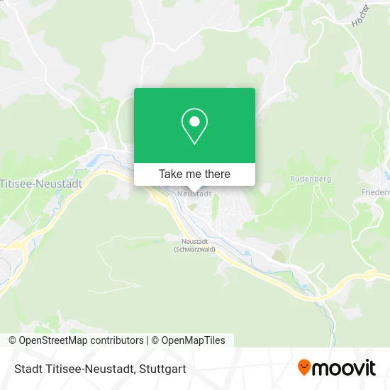 Карта Stadt Titisee-Neustadt