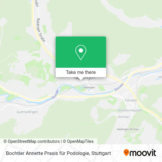 Карта Bochtler Annette Praxis für Podologie