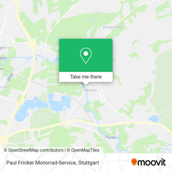 Карта Paul Fricker Motorrad-Service