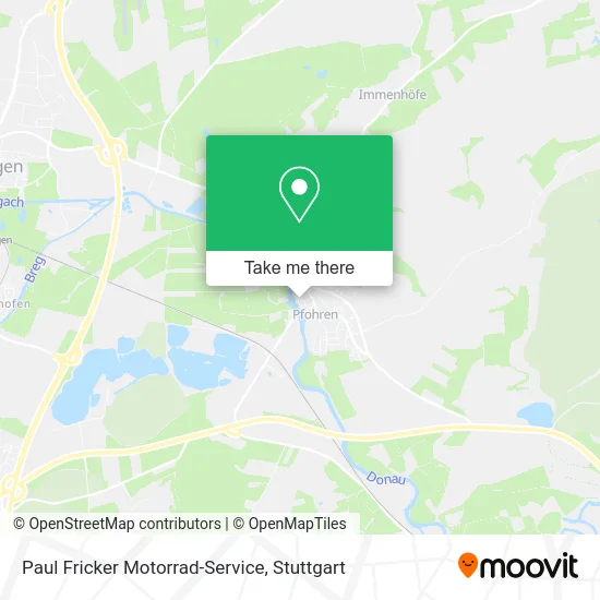 Карта Paul Fricker Motorrad-Service
