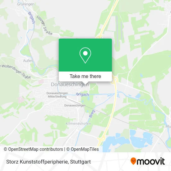 Карта Storz Kunststoffperipherie