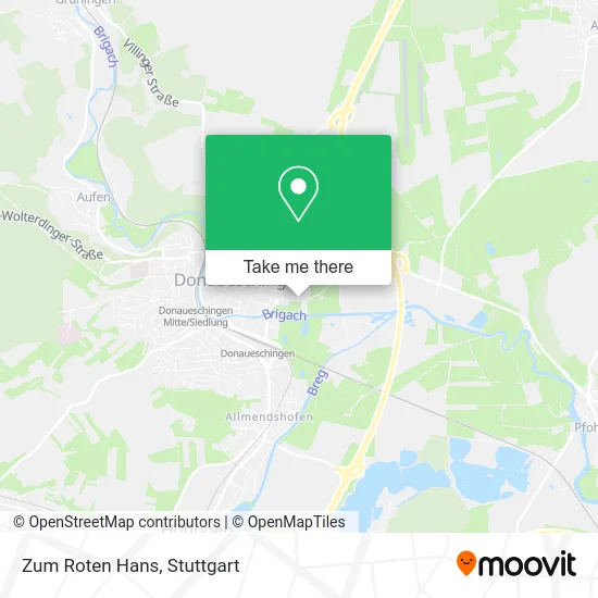 Карта Zum Roten Hans